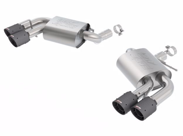 Picture of 2016 Chevy Camaro SS V8 AT/MT ATAK Rear Section Exhaust w/o Dual Mode Valves